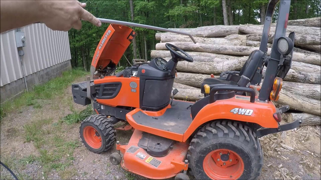 Летнее обслуживание газонокосилки BX Mid Mount