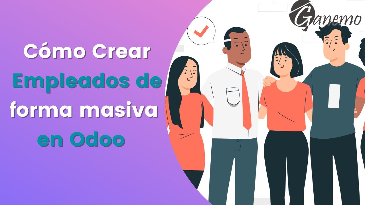 Cómo CREAR EMPLEADOS de FORMA MASIVA en Odoo desde EXCEL | Módulo de empleados | Gestión de Nómina 📝
