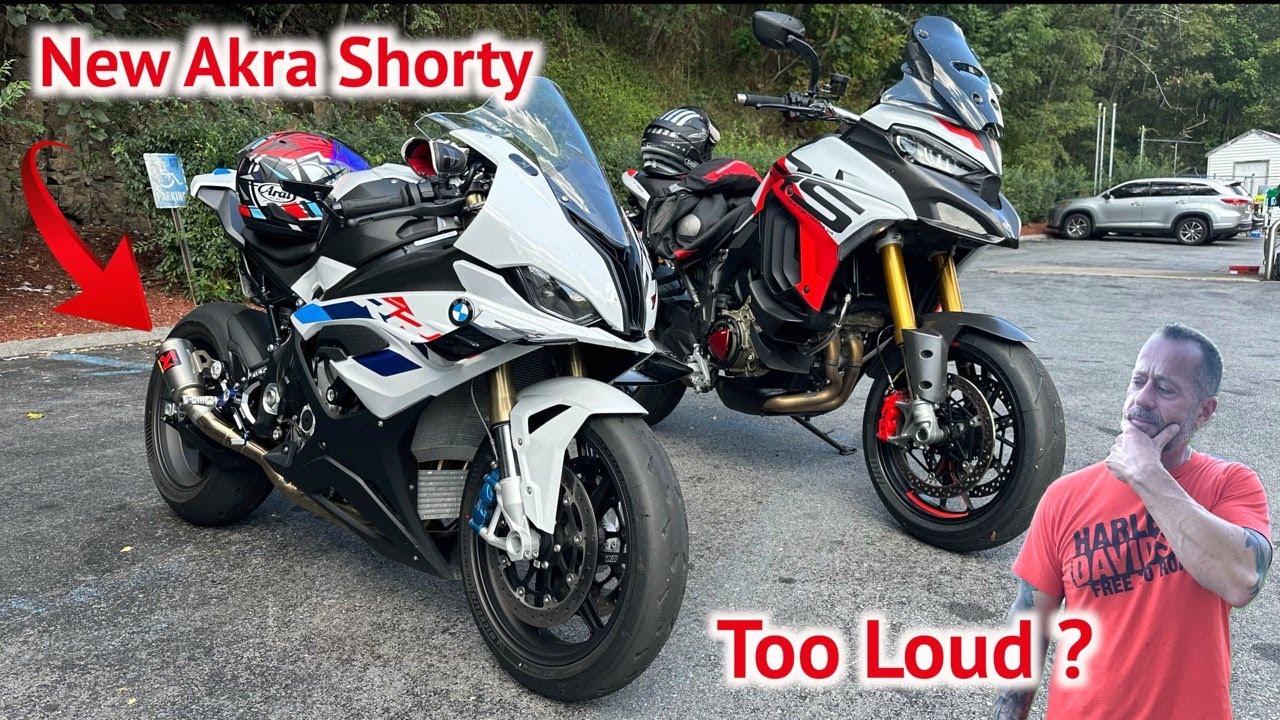 Новый полный выхлоп Akrapovich 2024 BMW S 1000 RR. Первая поездка #cyclefanatixsport #bmws1000rr