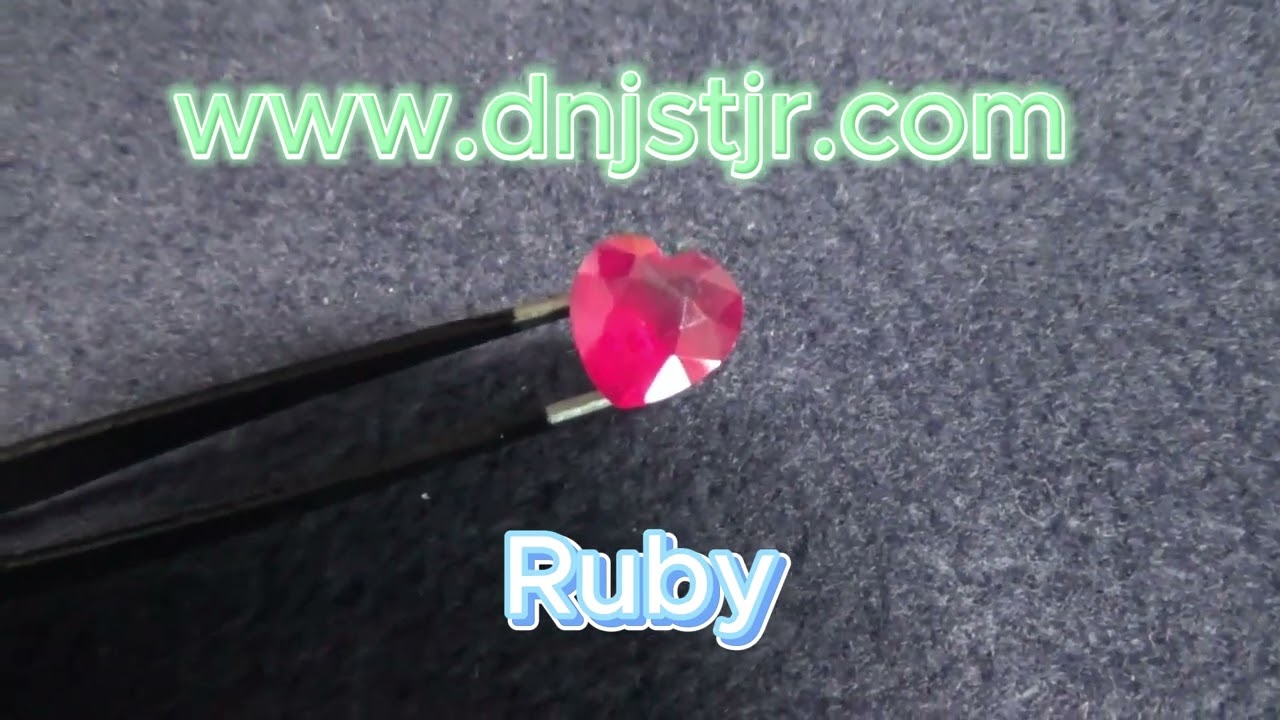루비 Ruby 10mm 4 캐럿 R05087 천연보석  