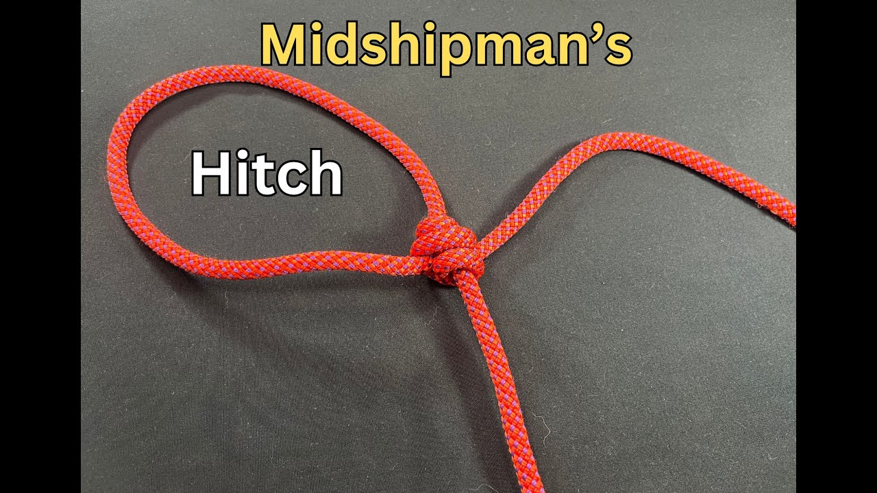 How to Tie the Midshipman Hitch | Secure and Adjustable Knot
