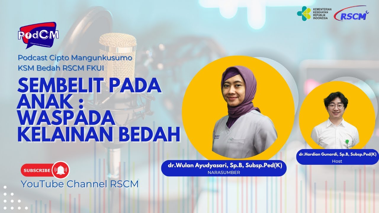 PodCM : Sembelit Pada Anak, Waspada Kelainan Bedah!