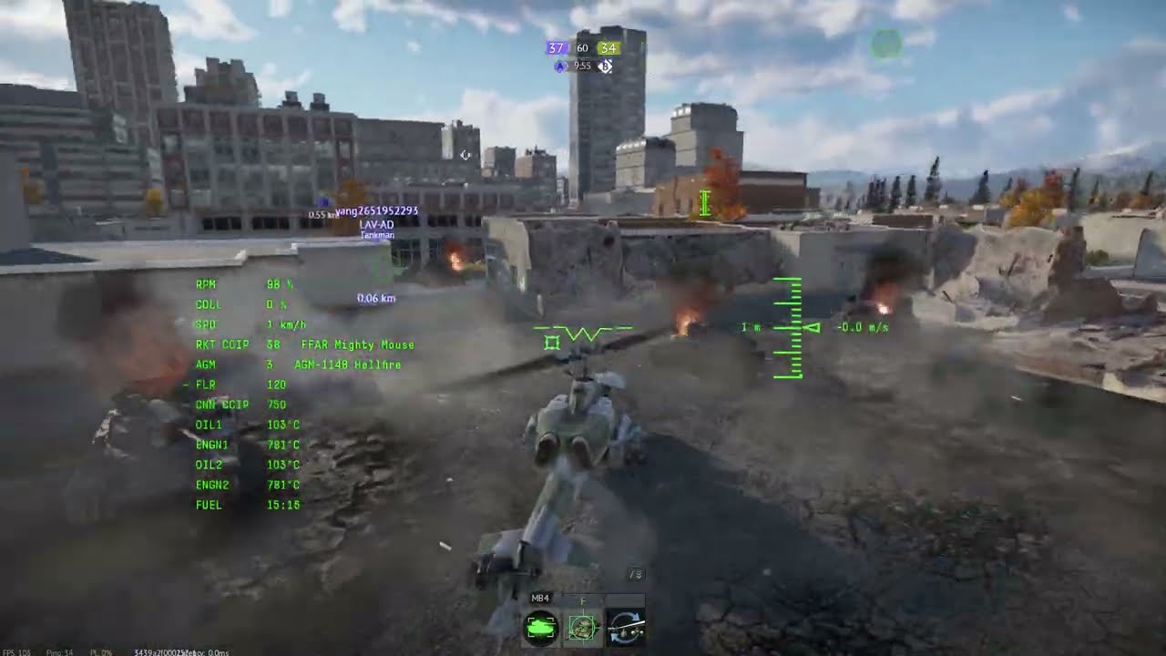 Capturing the point with Cobra | AH-1W War Thunder GRB
