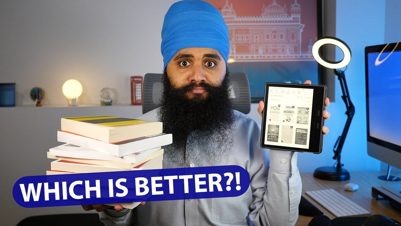 Physical Books vs Kindle