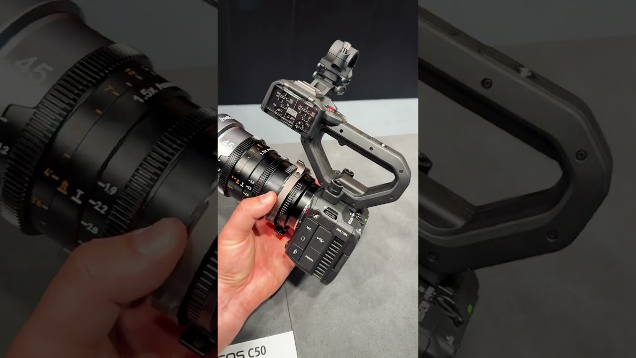 Canon C50 - обрезок без IBIS или прорыв от 