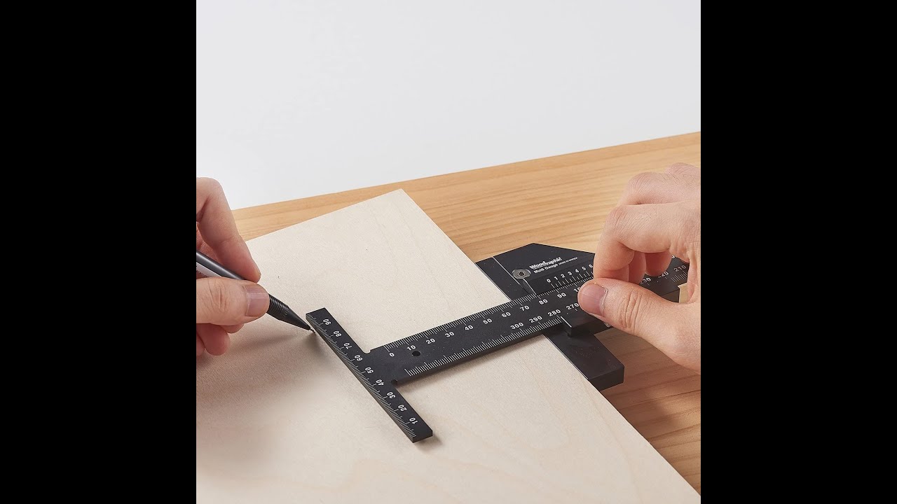 Scriber Gauge for Measuring and Marking & Aluminum Steel Framing Tool for Professional Carpentry