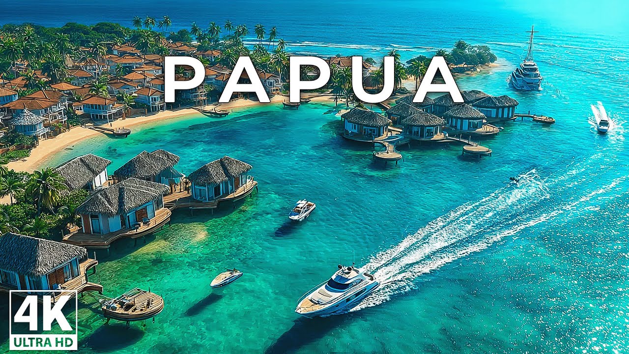 Papua - Indonesia 4K | Deep House 2026 & Tropical House Summer Chill - TV Background 4K UHD