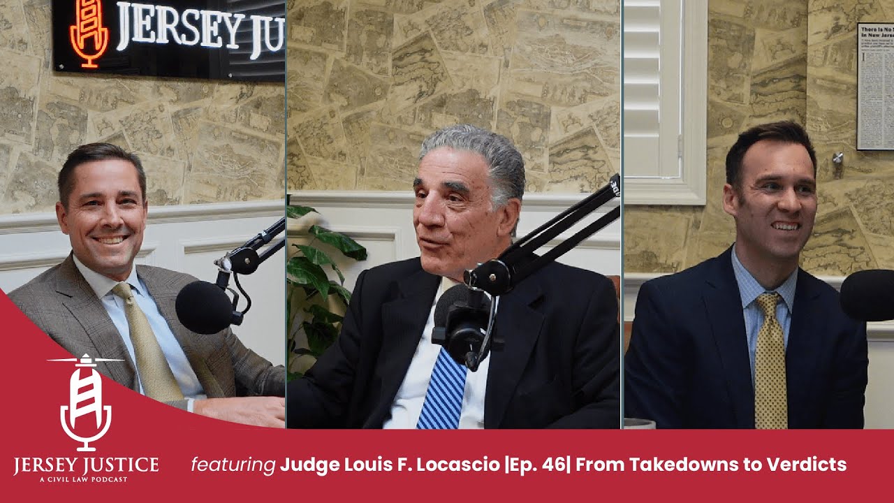 Jersey Justice w/ Judge Lou F. Locascio | Episode 46 | Takedowns to Verdicts: A Journey to the Bench