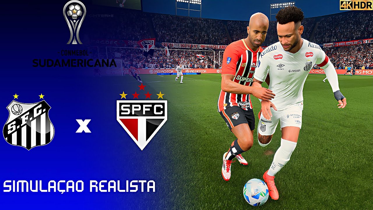 FC 26 - Santos vs São Paulo | Final da Sul Americana 2026 | Simulação 4K Ultra HD (60 FPS)