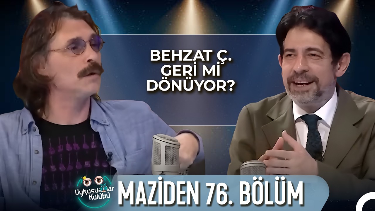 Erdal Beşikçioğlu Yeni Bir Behzat Ç. Projesine Ne Diyor? | Maziden Talk Show 76. Bölüm