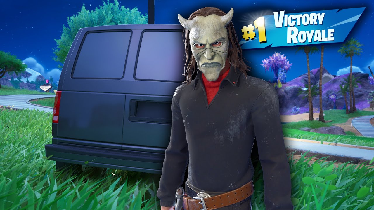Fortnite Zero Build: The Grabber Skin & Van (Chevrolet Astro) Gameplay