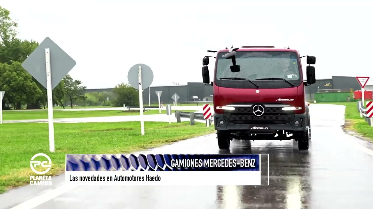 CAMIONES MERCEDES-BENZ, Las novedades en Automotores Haedo