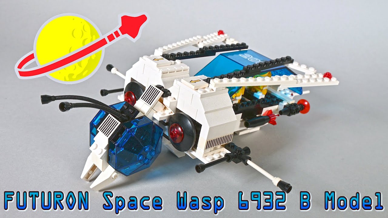 LEGO Futuron Space Wasp 6932 B Model z darmowymi instrukcjami. #lego #space #grohl666