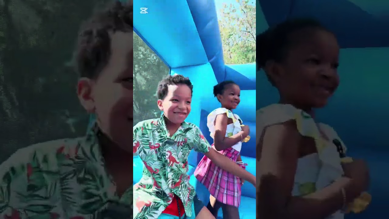 	“Water Park Splash & Bouncy Castle Fun! 🌊🎉 | A Day with Cheri-Ann & Tanei”