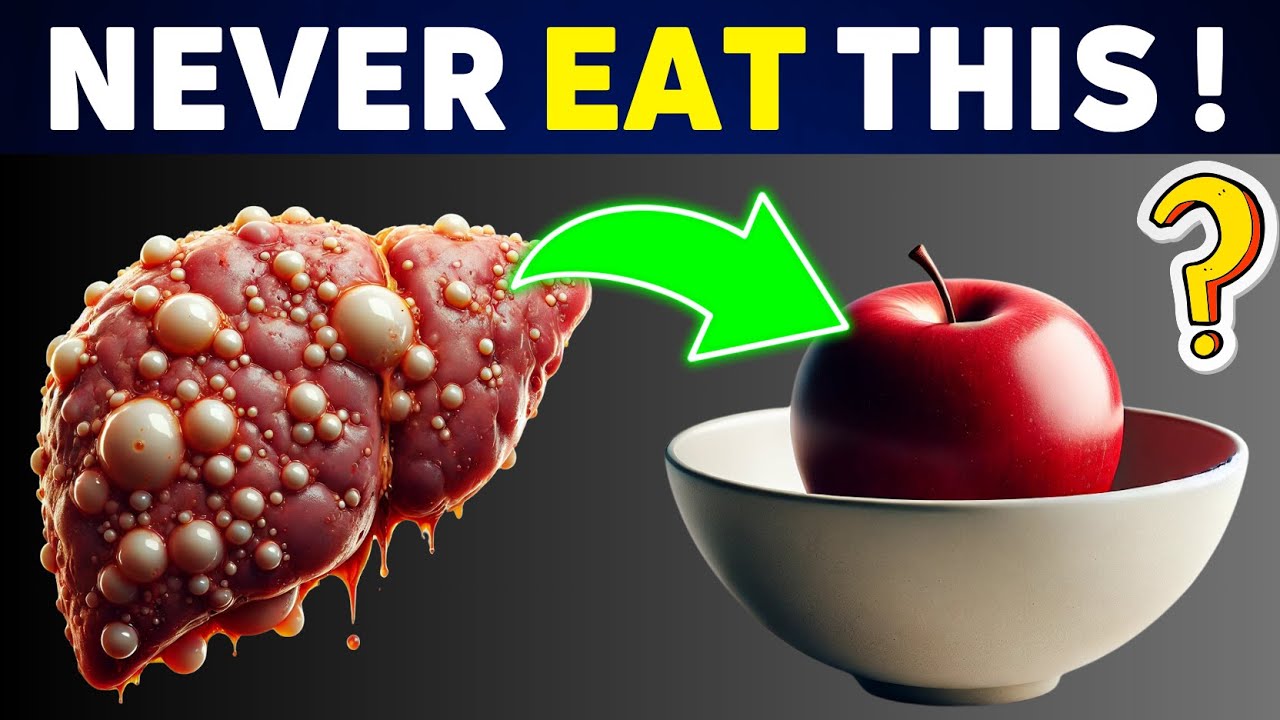 You cannot heal your LIVER if you eat these 10 foods!