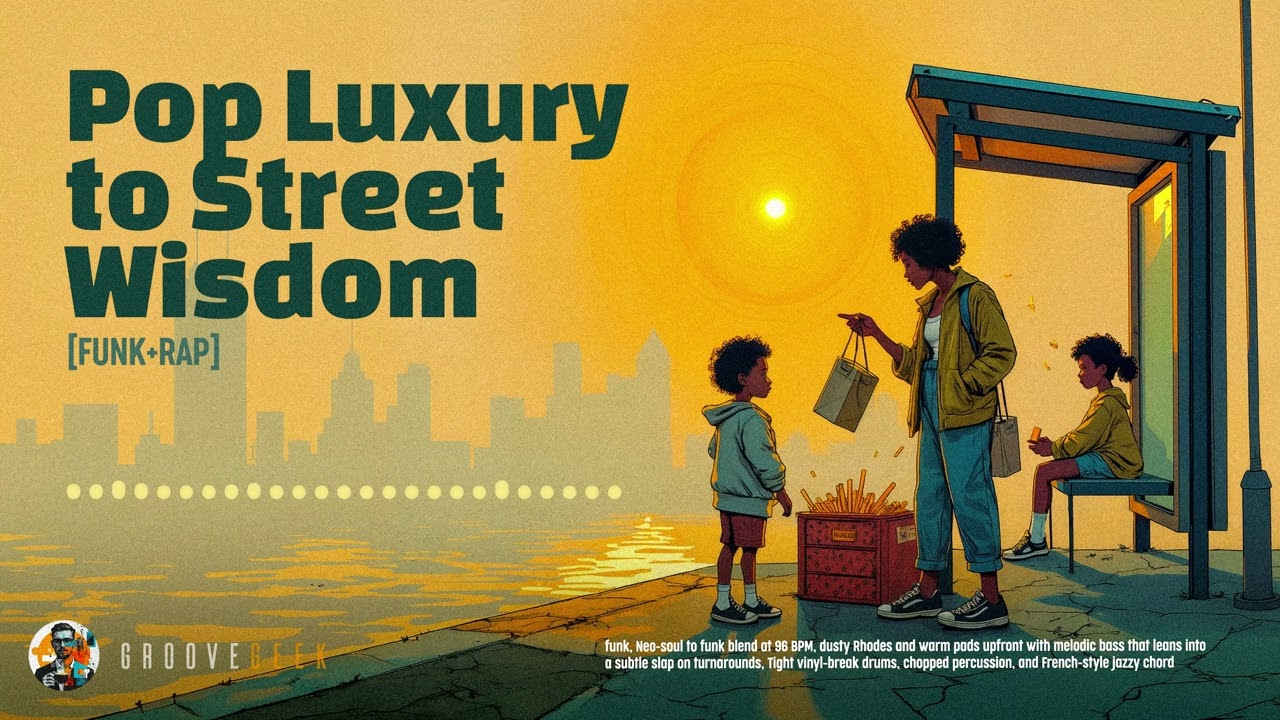 【Neo-Soul &times; Funk】Pop Luxury to Street Wisdom | Rhodes &times; Breakbeat | 96 BPM