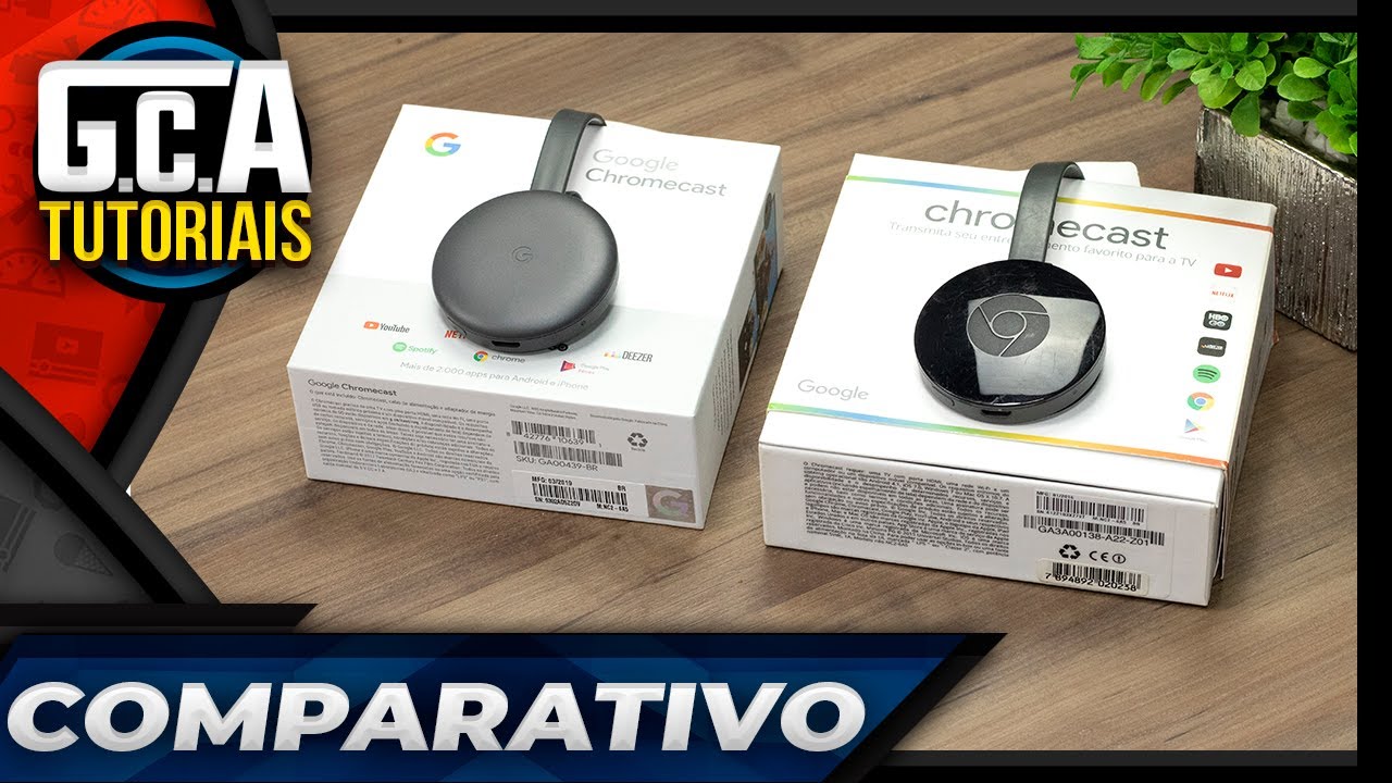 Chromecast 3 vs Chromecast 2 [Comparativo] + TUTORIAL de CONFIGURAÇÃO!