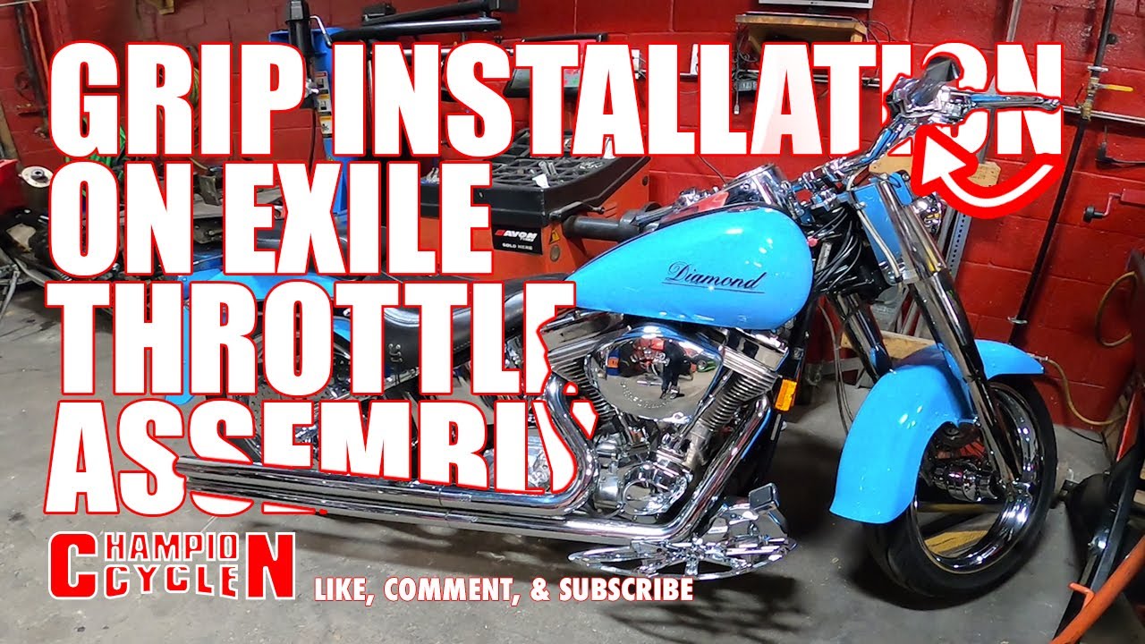 HOW TO Install any Grip on any Motorcycle with the Exile Internal Throttle Assembly