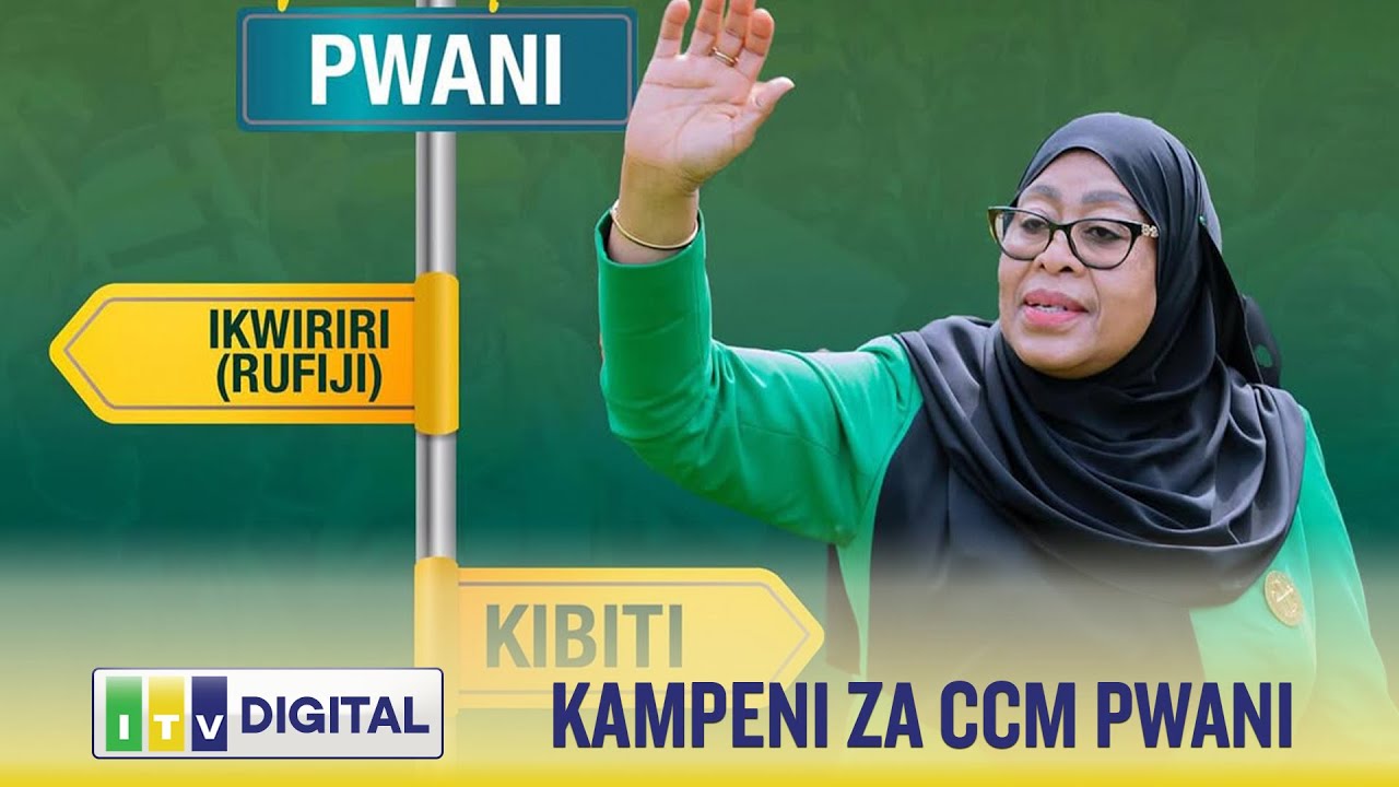 🔴LIVE: MGOMBEA URAIS WA CCM, DKT. SAMIA SULUHU HASSAN AKIWA KATIKA KAMPENI - PWANI
