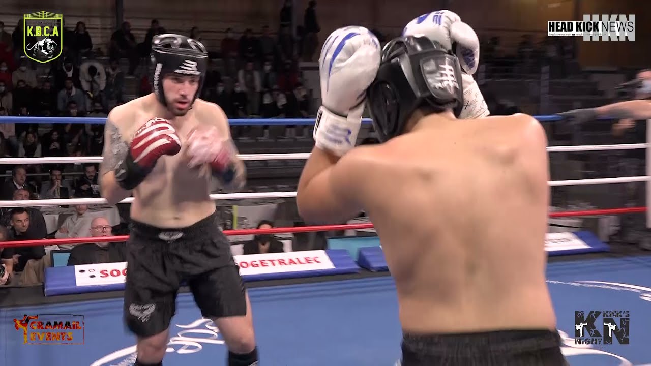 ZEGGANE vs MONTICCIOLO Amateur Kickboxing Fight 75KG