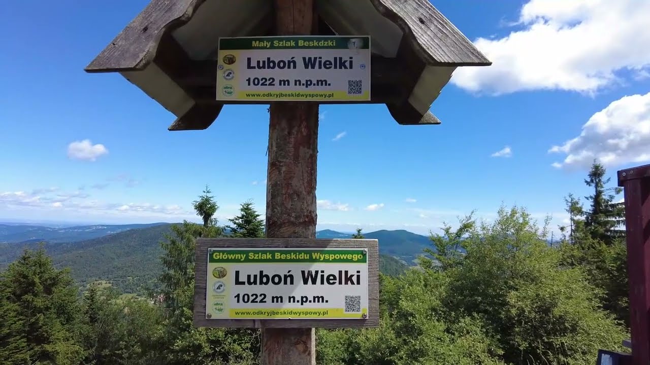 Wyjście na Szczebel, Luboń Wielki i Zębolowa.