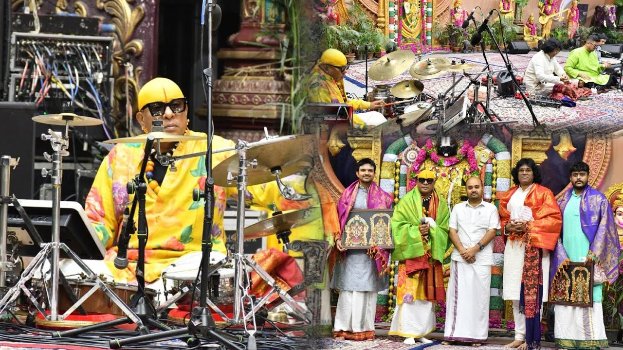 Drums Sivamani | Sangeeta Sangamam at Tirumala | Mesmerizing Drum Performance  @myna9 #music 