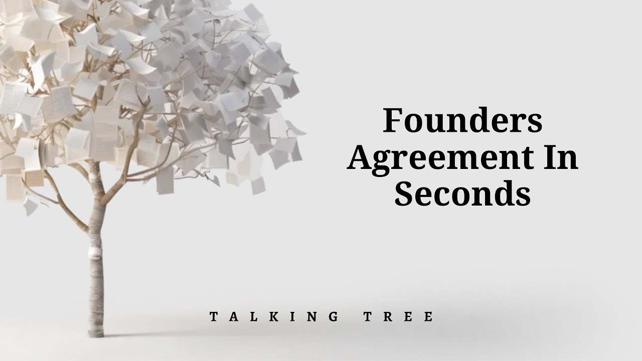 Talking Tree - Make a Founder Agreement in Seconds