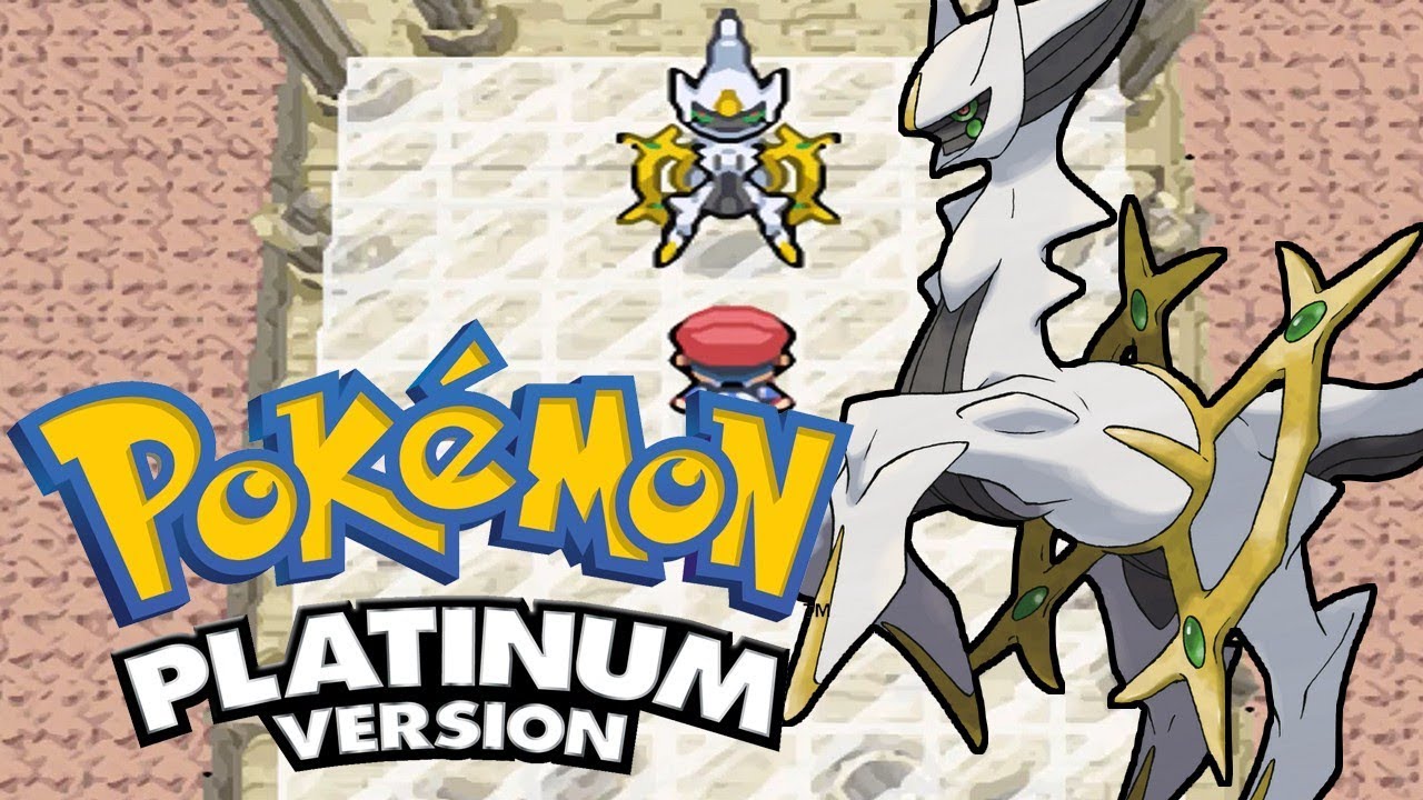 VAMOS JOGAR POKEMON PLATINUM - PARTE 57 - ARCEUS!