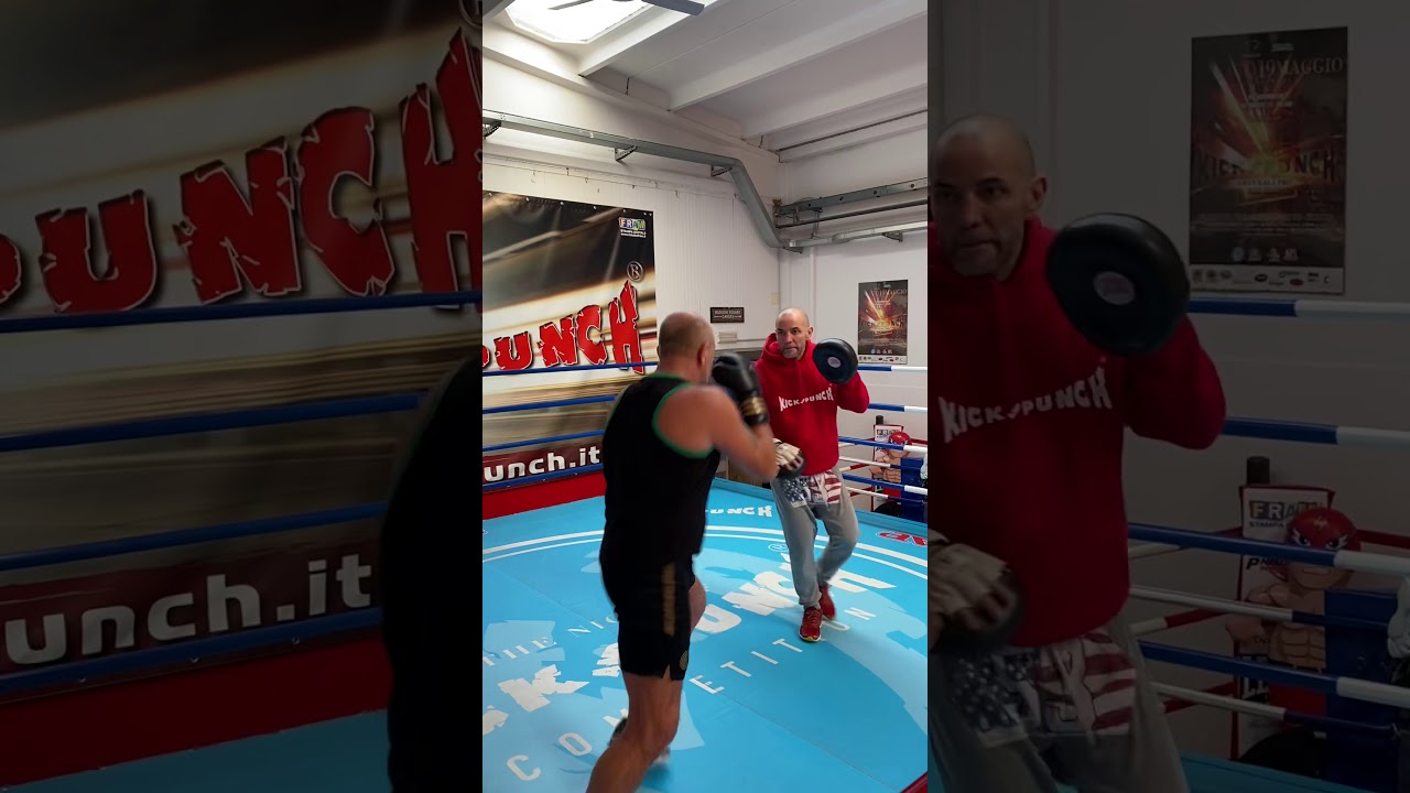 Andrea Pucci training Angelo Valente
