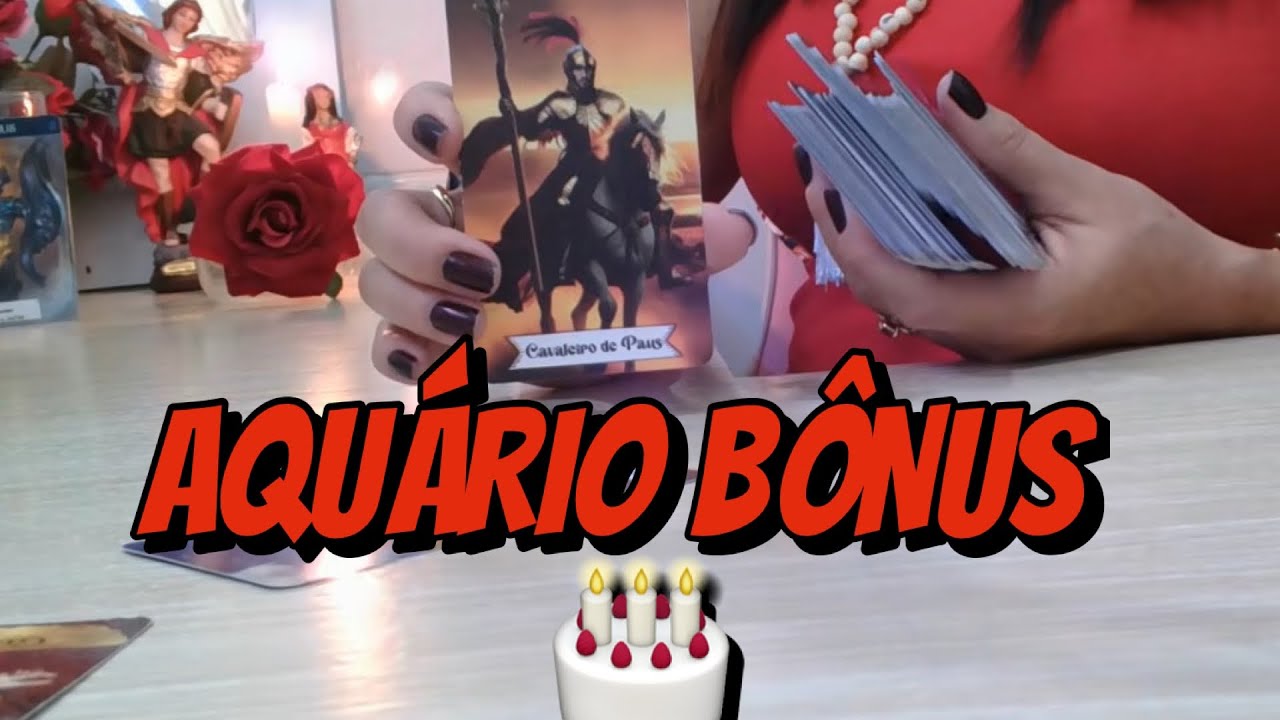 AQUÁRIO BÔNUS 🎂NOVO CICLO ROMÂNTICO 😍UM SOFRIMENTO ESTÁ COM OS DIAS CONTADOS…