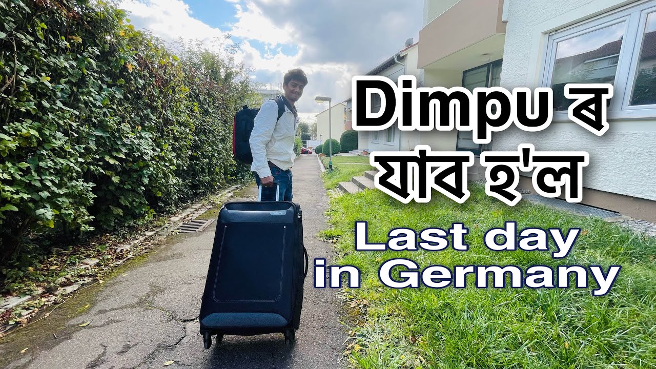 Dimpu’s last video in Germany…Bye bye@DimpusVlogs @DimpusVlogs