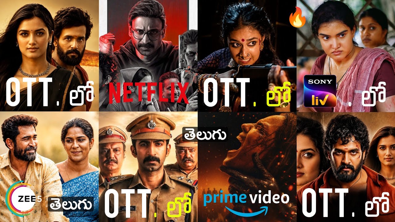 New Telugu OTT Releases | 15 New Telugu OTT Movies 2026 | New Telugu OTT Movies: OTT Thrillers