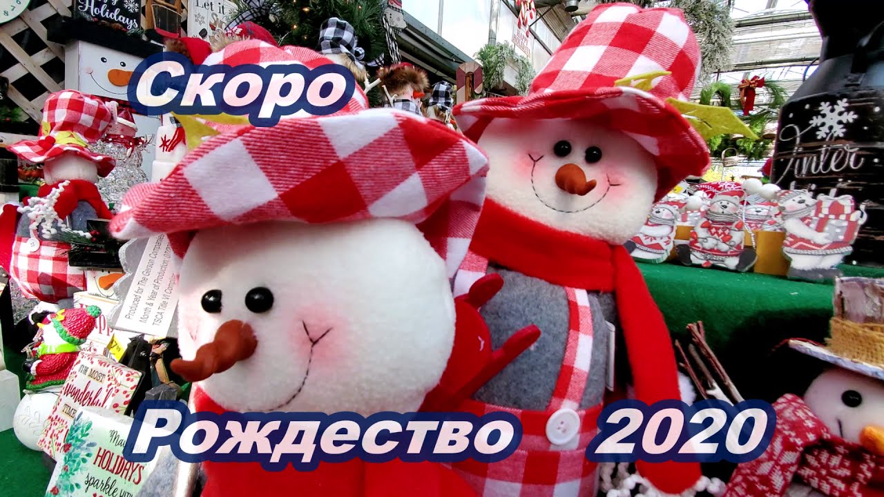 Скоро Рождество 2020. Мэйсон Фармс Маркет. Erie, PA USA.