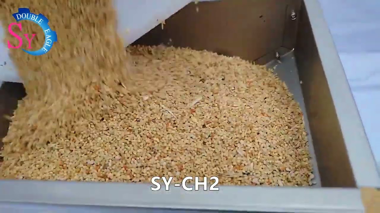 Electric Grain Thrower Bird Food Shell Separator Screening Machine Small Grain Winnowing Machine