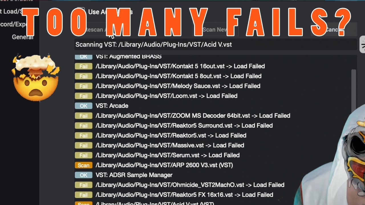 Fix failed MPC VST, AU plugins Mac M1 M2 Chip - Load a Visual EQ VST in MPC