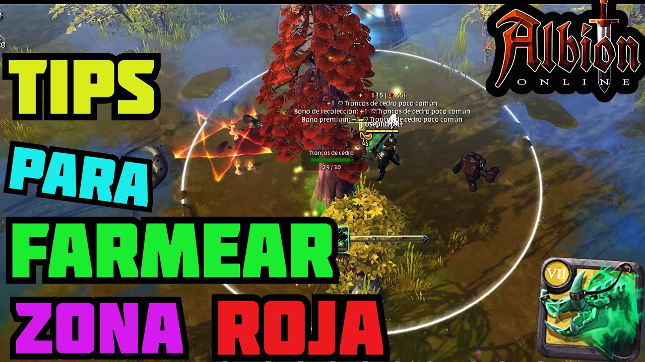 Consejos para Farmear en Zona Roja y no Morir en el Intento | Albion Online