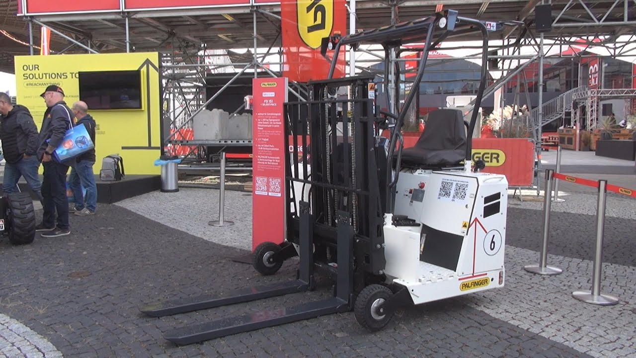 Palfinger F3 151 + Silent Pack Truck Mounted Forklift (2023) Exterior and Interior
