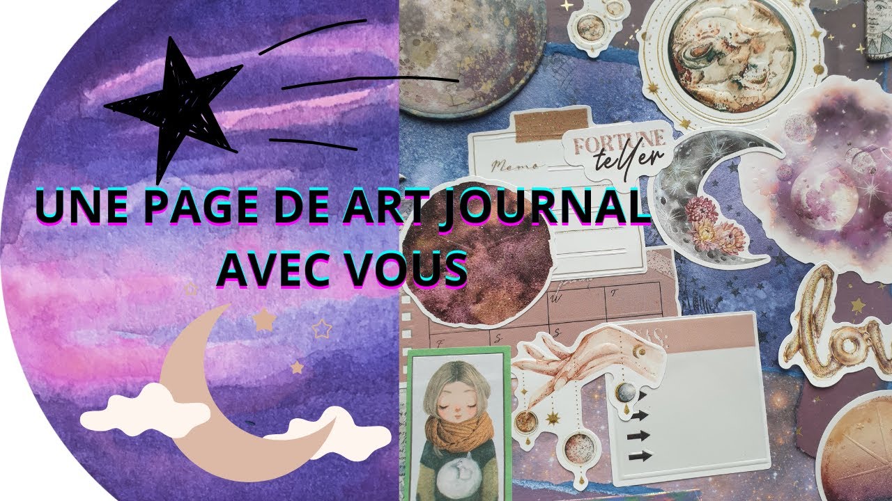 UNE PAGE DE ART JOURNAL POUR SE DETENDRE 