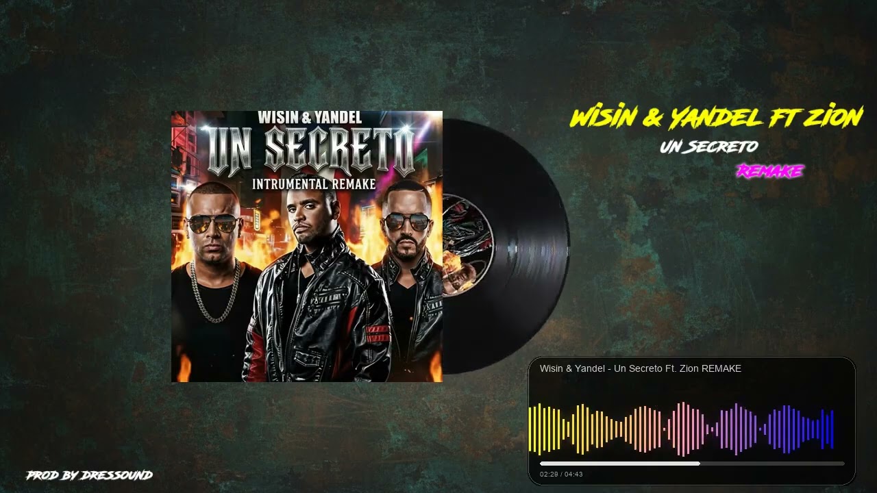 (FREE) TYPE BEAT WISIN & YANDEL x ZION - UN SECRETO (Remake Instrumental) STEMS FREE #remake