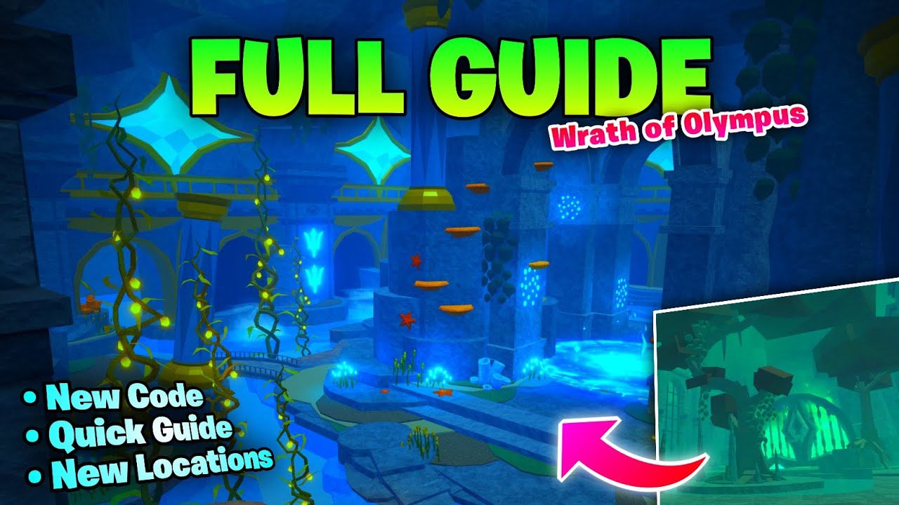 Full Guide to Wrath Of Olympus Update in FISCH