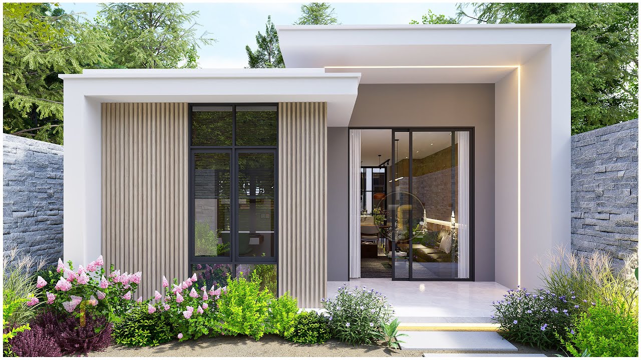 Perfect house design for narrow land​ | Modern and Simple with 3Bedrooms