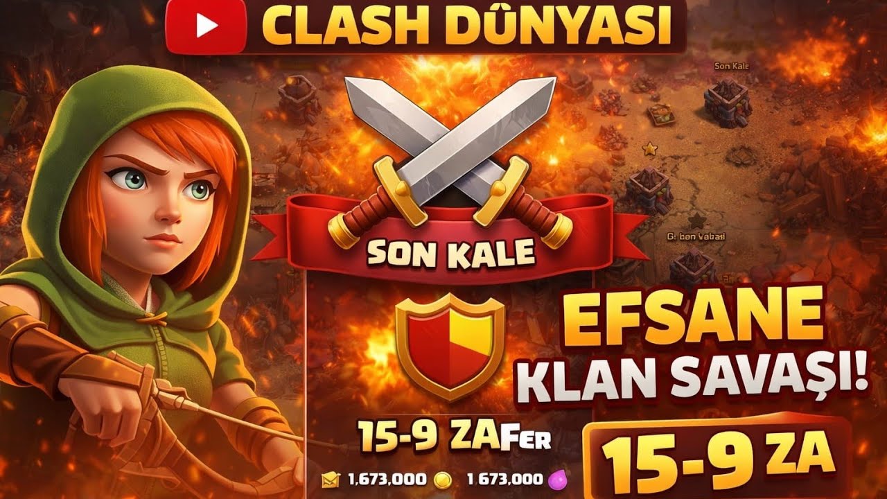 Yeni klanımızda efsane bir klan savaşı iyi seyirler