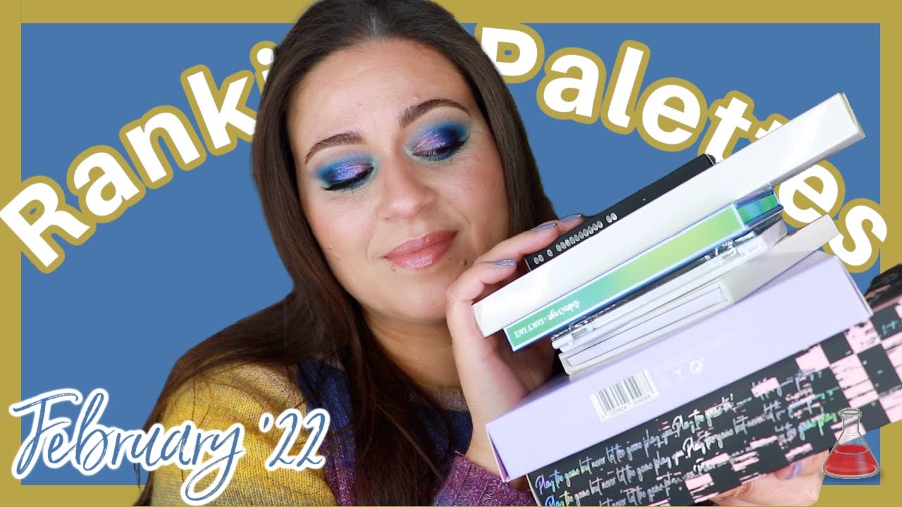 Ranking My Newest Eyeshadow Palettes | All Palettes Used in February | #OperationCuration