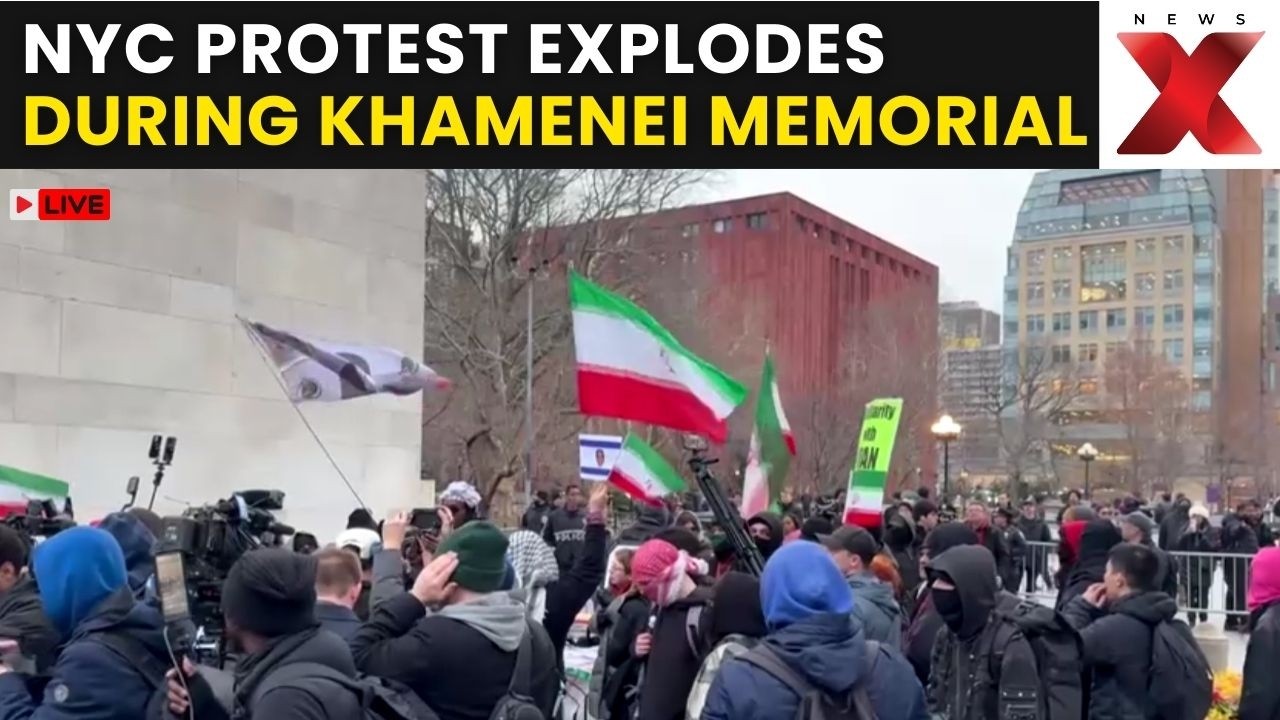 Khamenei's NYC Protest LIVE: Why Did Protesters Clash During Khamenei Vigil In New York?