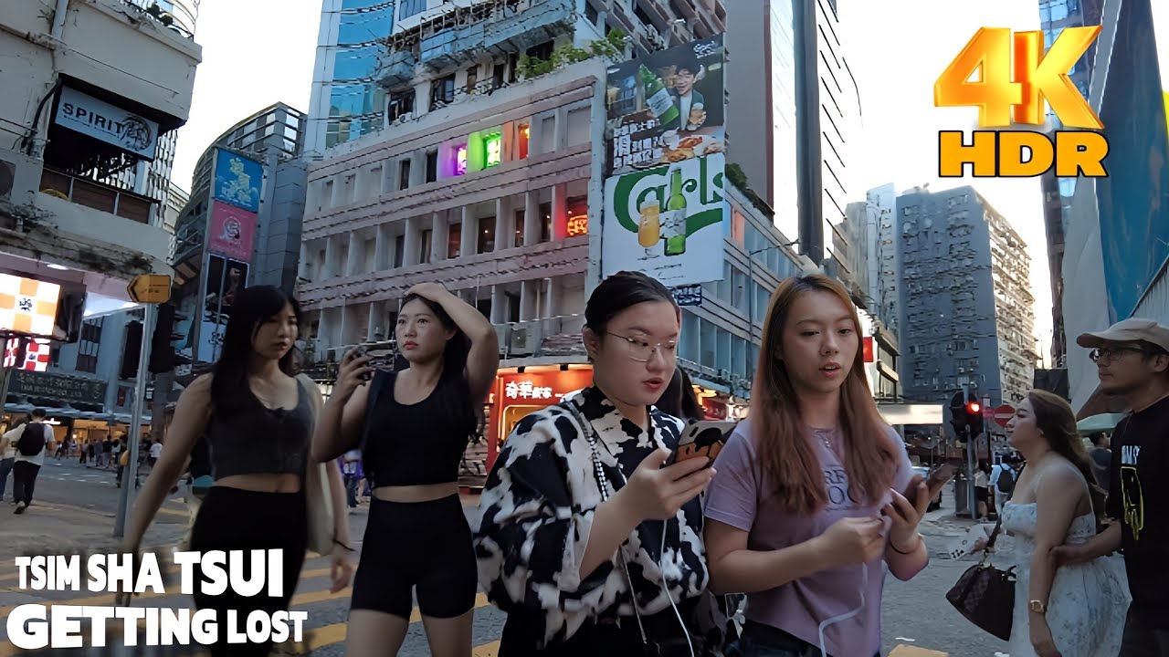 Getting Lost Tsim Sha Tsui Weekend | Hong Kong's Every day there is a new Scenes #4k #trending