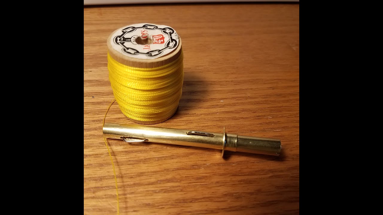 How to use the thread winder