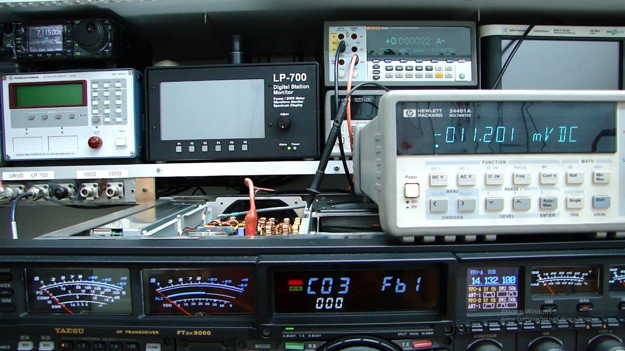 ALPHA TELECOM: YAESU FTDX-9000 CONTEST TROCA DOS TRANSÍSTORES DE POTÊNCIA e SOBRE OS RÁDIOS DE 200W!