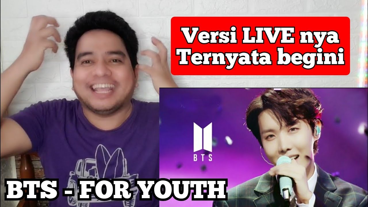 Reaction BTS - FOR YOUTH | LIVE (KUPAS)