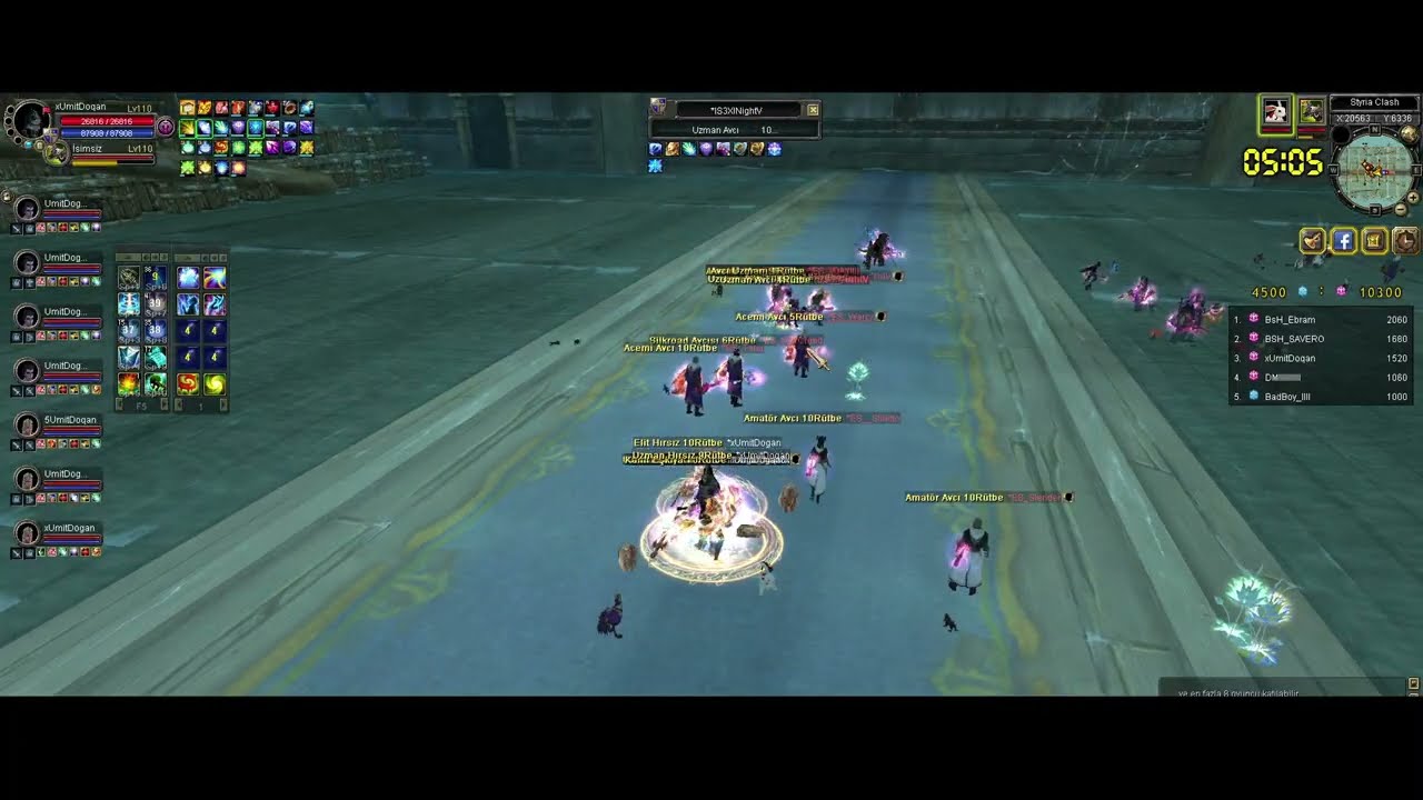 Silkroad Online | Styria Clash Efsanevi Wipe Sahneleri ⚔️ Thief vs Hunter | Job War | TRSRO Karya
