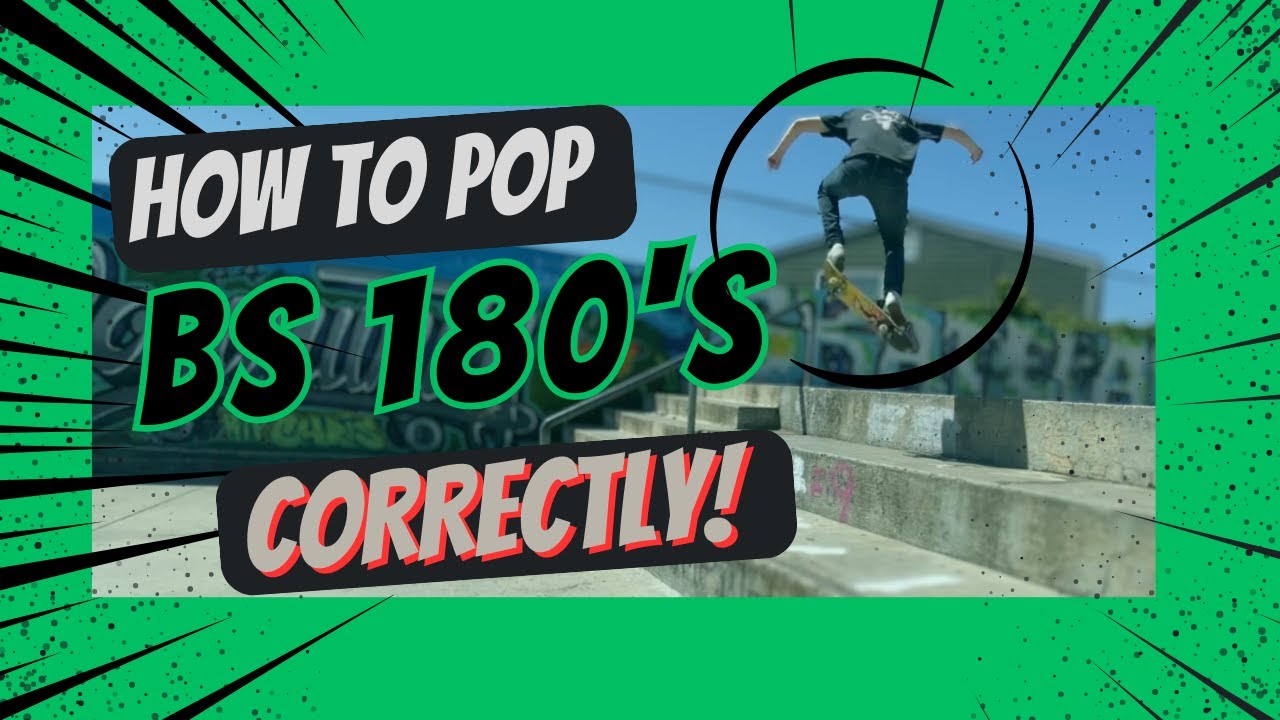 HOW TO BACKSIDE 180 | BS 180 TUTORIAL